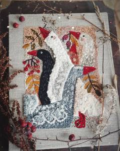 Свободное время, чтобы научиться ковровой вышивке