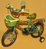 Велосипед двухколесный с 2мя колесиками по бокам