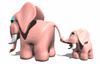 Розовый слоник