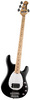 MusicMan Sterling 4 (Maple Neck, White Pickguard, Black Color)