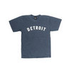 "Detroit" Pigment-Dyed T-shirt - Washed Navy