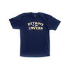 Mens "Detroit Is For Lovers" T-shirt - Navy and Yellow