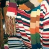 полосатый шарф