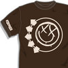 Blink182  smiley T-shirt (brown)