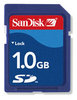 Карта памяти SanDisk SecureDigital 1Gb + SD\SDHC reader