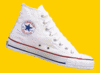 Кеды Converse белые (средней длинны)