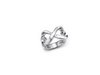 Paloma Picasso® Double Loving Heart ring, small. Sterling silver. Original designs copyrighted by Paloma Picasso. Tiffany & Co.