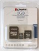 Карточка MicroSDT-Flash Transcend 1024 Mb