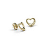 Elsa Peretti® Open Heart earrings, Tiffany