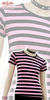 Girly Pink Stripe T-Shirt