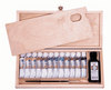 Набор масляных красок "Мастер-Класс", (12цв.по 18мл), палитра, кисть; дерев.упаковка