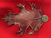 Oak Leaf Barrette
