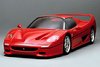 красный спортивный автомобиль Ferrari
