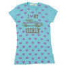 Mighty Fine - Women's I Heart Gremlin Tee (Blue)