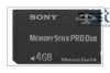 Memori stick pro duo 4 gb
