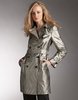 Long Sleeve Belted Trench Coat