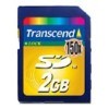 Флеш карта Transcend SD 2 Gb 150x (TS2GSD150)
