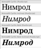 Nimrod® Cyrillic Value Pack