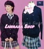 Candy Sugar Japanese Cosplay School Uniform Cardigan Navy