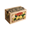 Чай черный с ароматом лимона в деревянной коробке