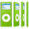 Плеер iPOD NANO 4GB Green