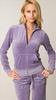 Juicy Couture Velour Basic Track Suit in Lilac