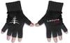 LACUNA COIL - EMBROIDERED FINGERLESS GLOVES