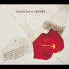 When love speaks CD