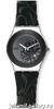 swatch black flower yls146