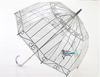 Зонтик - "птичья клетка" прозрачный