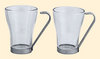 Чашки стеклянные  250 мл GLACIER (2 шт.)