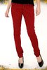 Tripp Red And Black Striped Skinny Denim Pants