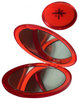 Зеркальце красное, с логотипом готик.ру