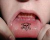 lip tattoo