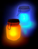 Sun and moon jars