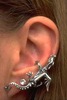 Серебряное украшение на ухо