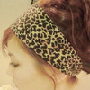 Леопардовая повязка на голову