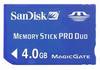 Карта памяти 4Гб Memory Stick Duo Pro