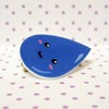 Брошка Happy blue raindrop brooch pin