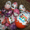 коллекция шоколадных яиц с сюрпризами