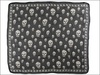 Alexander McQueen Black Skull Scarf