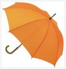 Оранжевый зонтик-трость