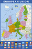 Настенная политическая карта Европы