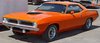 Plymouth Hemi Cuda Orange 1970