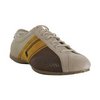 Pirelli beige leather suede trim sneakers