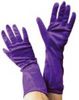 Перчатки: красные, фиолетовые или светло-серые, длиной до середины предпрелья или до локтя