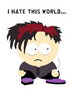 Футболка South Park "I Hate This World..."