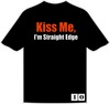Футболка "Kiss me, I'm Straight Edge"