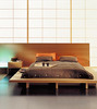 Японско-минималистская спальня