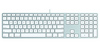 Проводная клавиатура Apple Keyboard aluminium (MB110)
